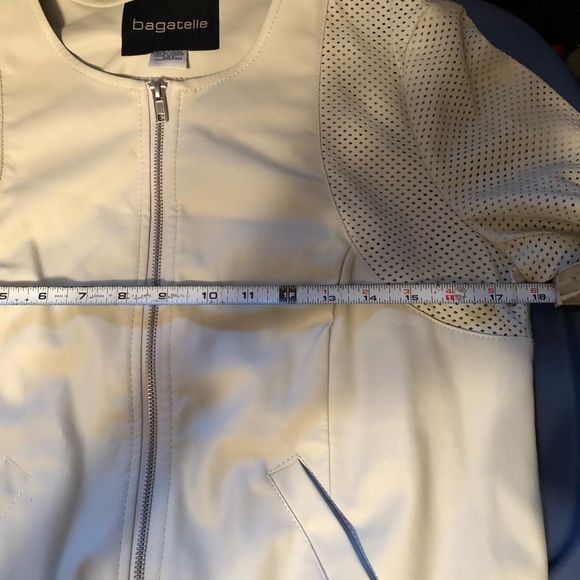 Bagatelle vegan leather jacket size 6 - Picture 7 of 10